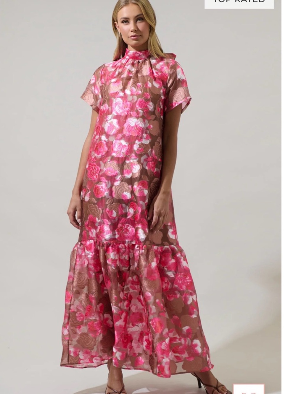 Sugarlips Mersin Organza Maxi Dress L
